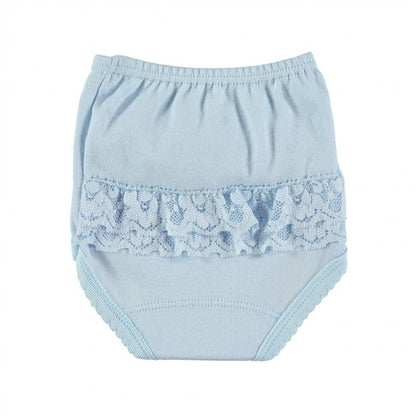 Cubrepañal bebé volantes de puntilla - Babidu