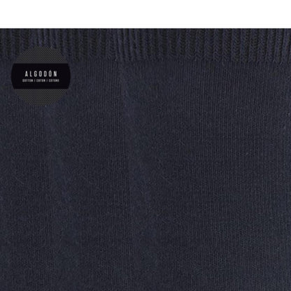 Pack de 3 calcetines marino de algodón lisos - Basix cortos