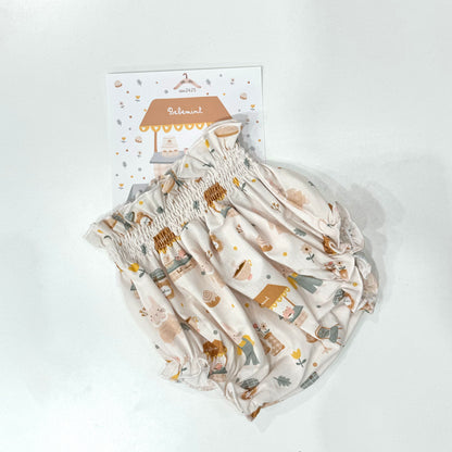 Cubrepañal Menta y Chocolate Bebemint