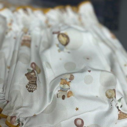 Cubrepañal Animalitos Bebemint