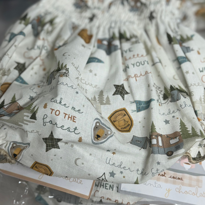 Cubrepañal caravana Bebemint