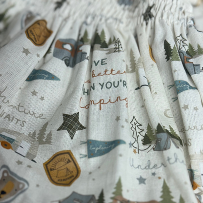 Cubrepañal caravana Bebemint