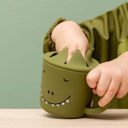 Taza porta snacks de silicona Mr. Dino - Trixie
