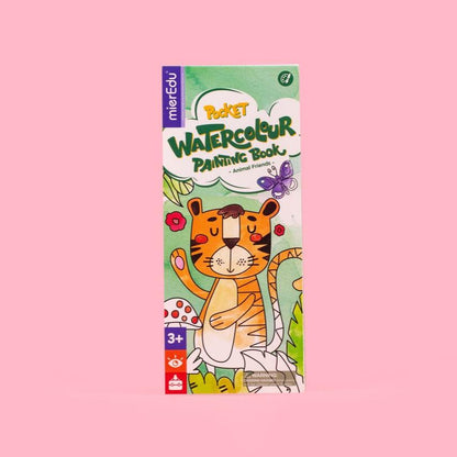 Libro de acuarelas Amigos animales MierEdu