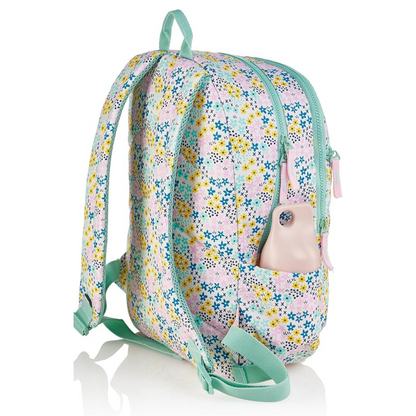 Mochila doble Lisboa reciclada Happy Flower - Miquelrius