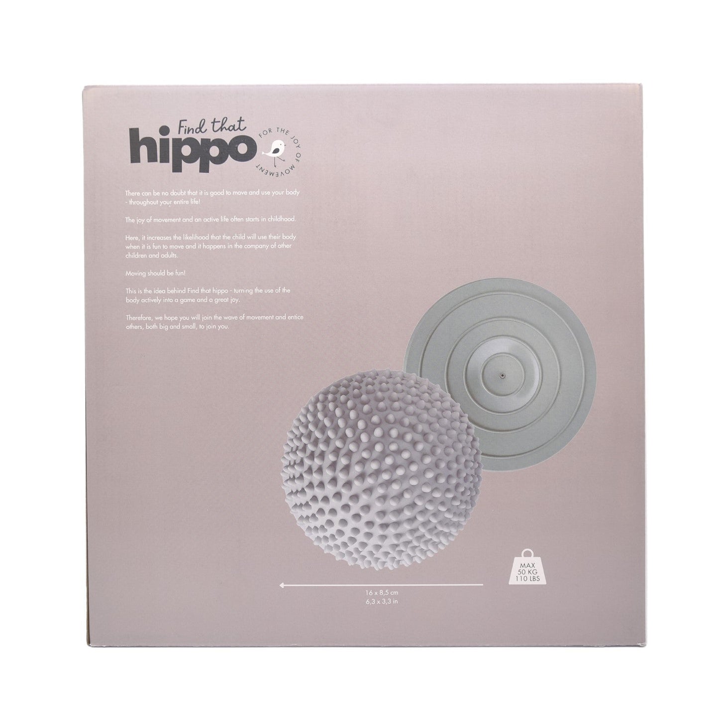 Piedras Sensoriales Dark - Hippo