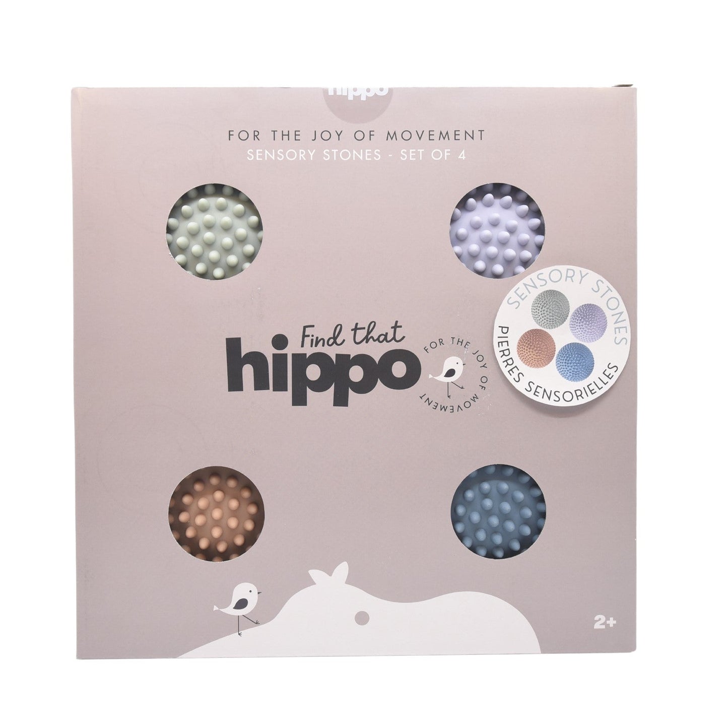 Piedras Sensoriales Dark - Hippo