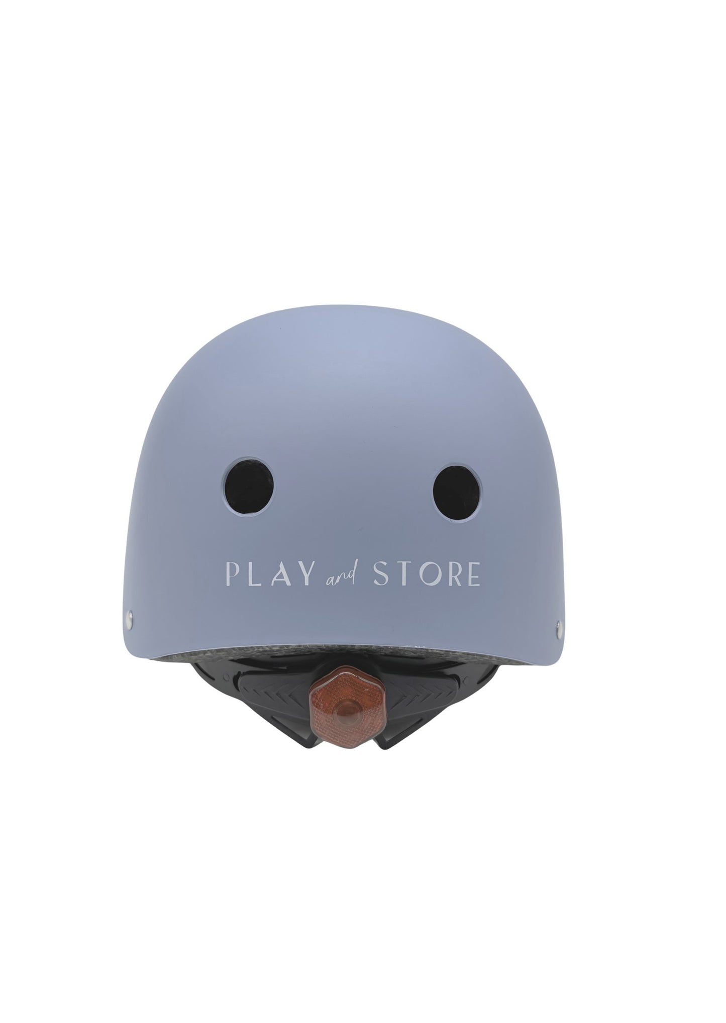 Casco con luz trasera Blue - Play and Store