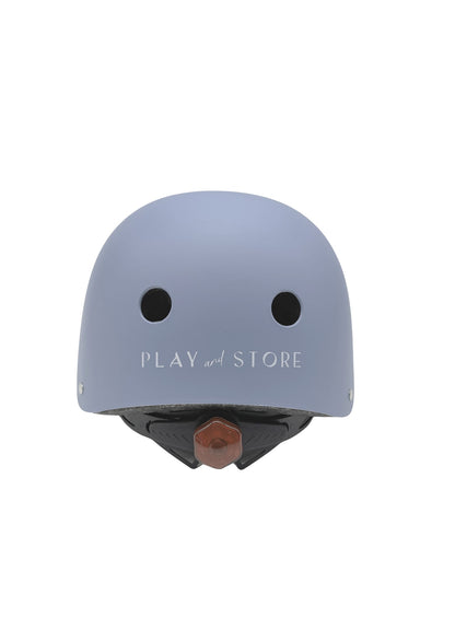 Casco con luz trasera Blue - Play and Store