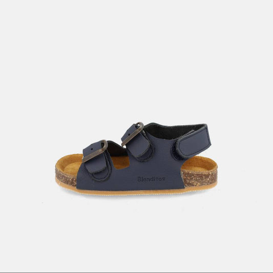 Sandalias Barefoot Murano Marino - Blanditos
