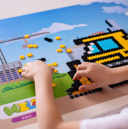 Bloques mini tematics 2 en 1 construcción - Meli