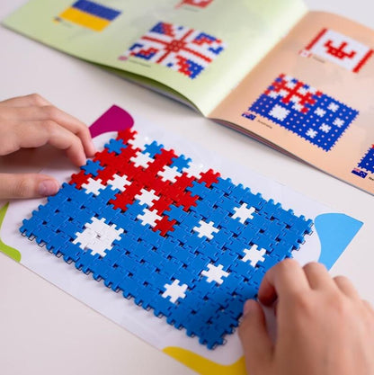 Bloques Meli mini tematics banderas del mundo