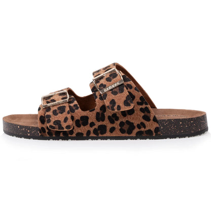 Sandalias dos tiras ajustables animal print - Isotoner