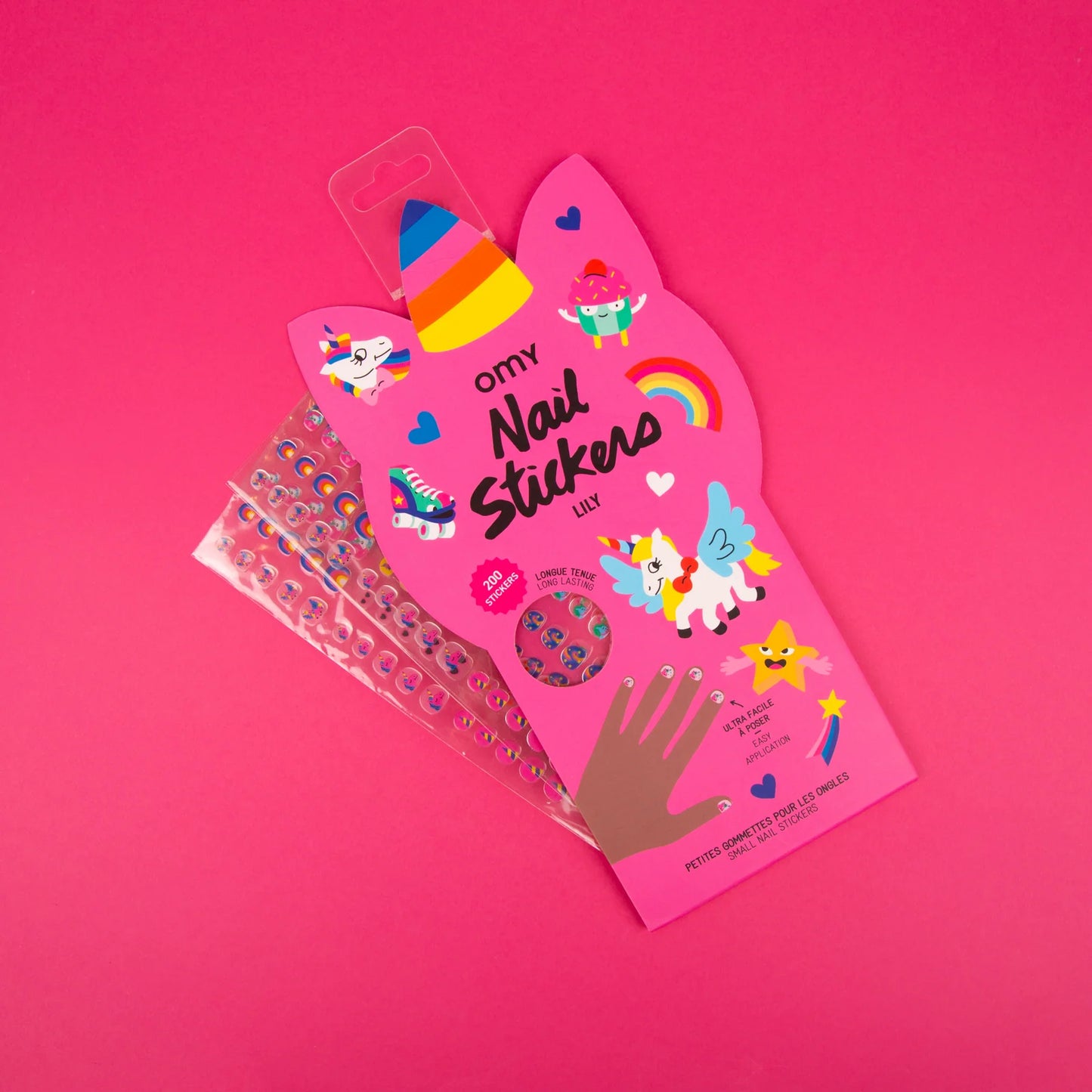 Pegatinas para uñas Lily - Omy