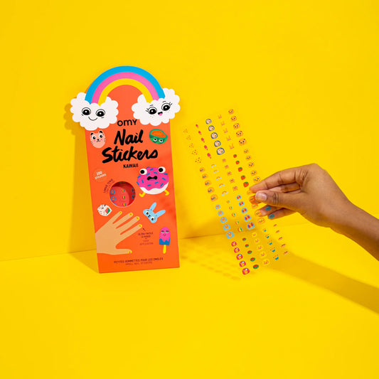 Pegatinas para uñas Kawai - Omy