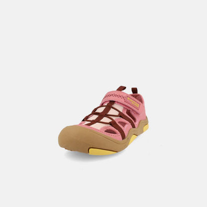 Sandalias Trecking Barefoot Olimpo Rosa - Blanditos