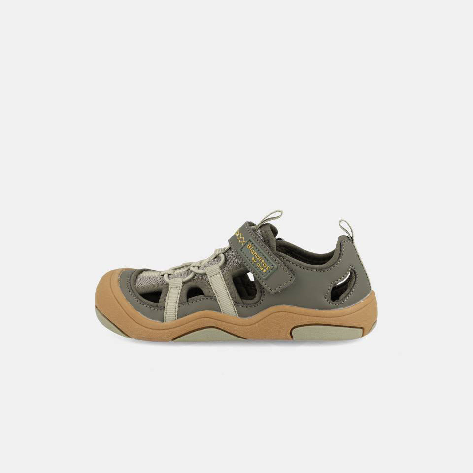 Sandalias Trecking Barefoot Olimpo Verde - Blanditos