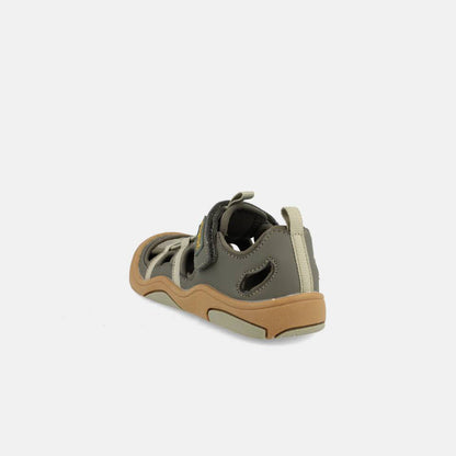 Sandalias Trecking Barefoot Olimpo Verde - Blanditos