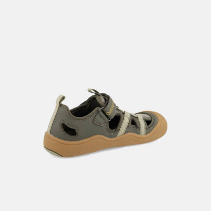 Sandalias Trecking Barefoot Olimpo Verde - Blanditos