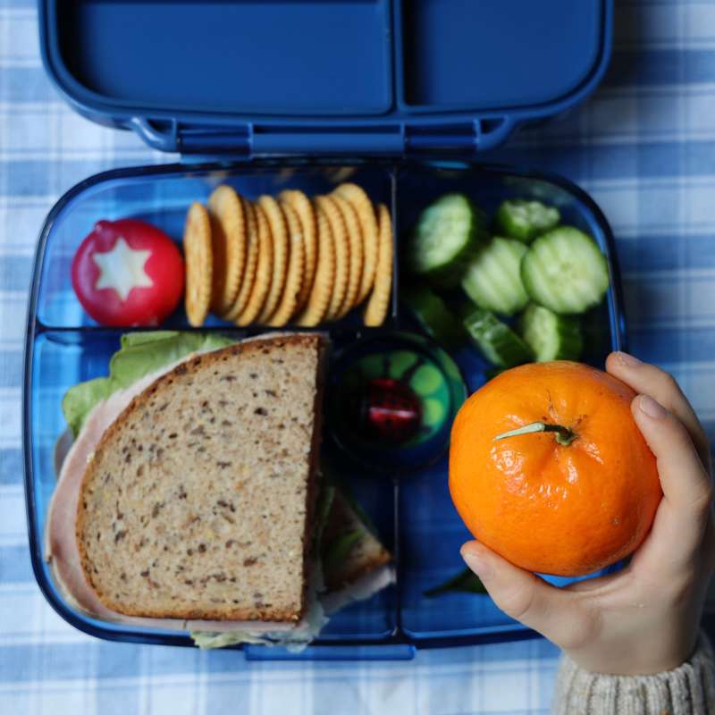 Caja almuerzo G0 5C Oslo Blue - Yumbox