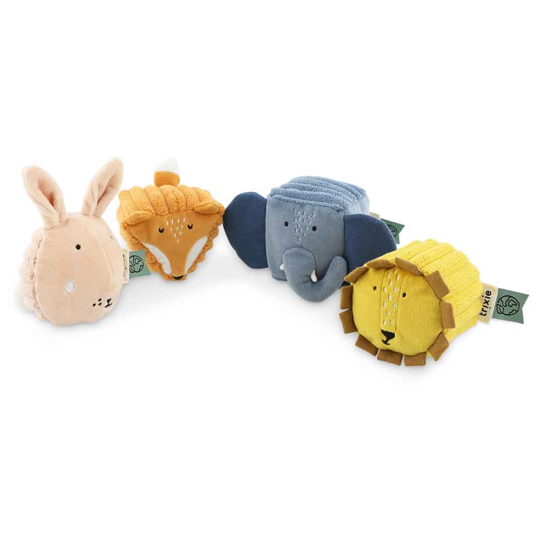 Bloques blanditos apilables animales - Trixie