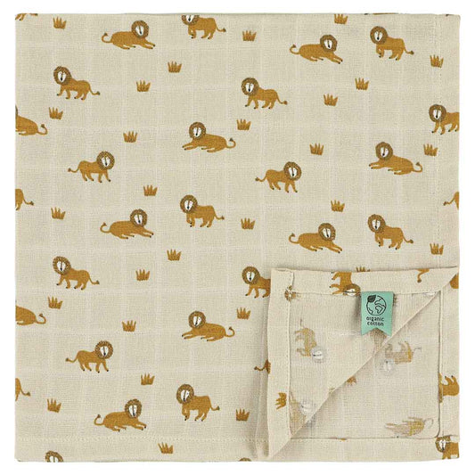 Muselina 55x55 pack 3 Lively Lion - Trixie