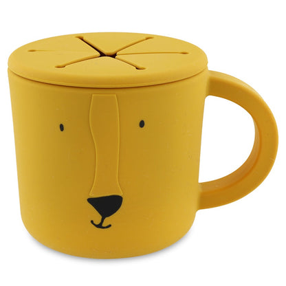 Taza porta snacks de silicona Mr. Lion - Trixie