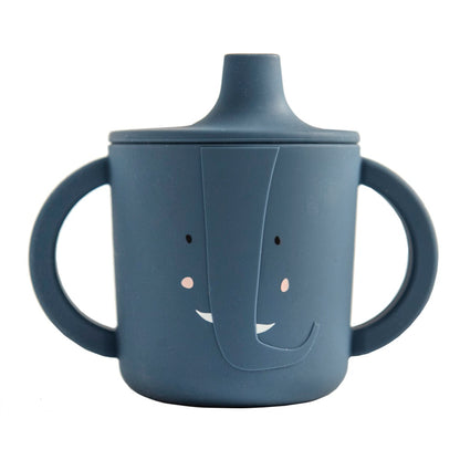 Taza silicona con boquilla Mrs. Elephant - Trixie