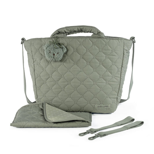 Bolsa Canastilla Paddington Verde - Pasito a Pasito