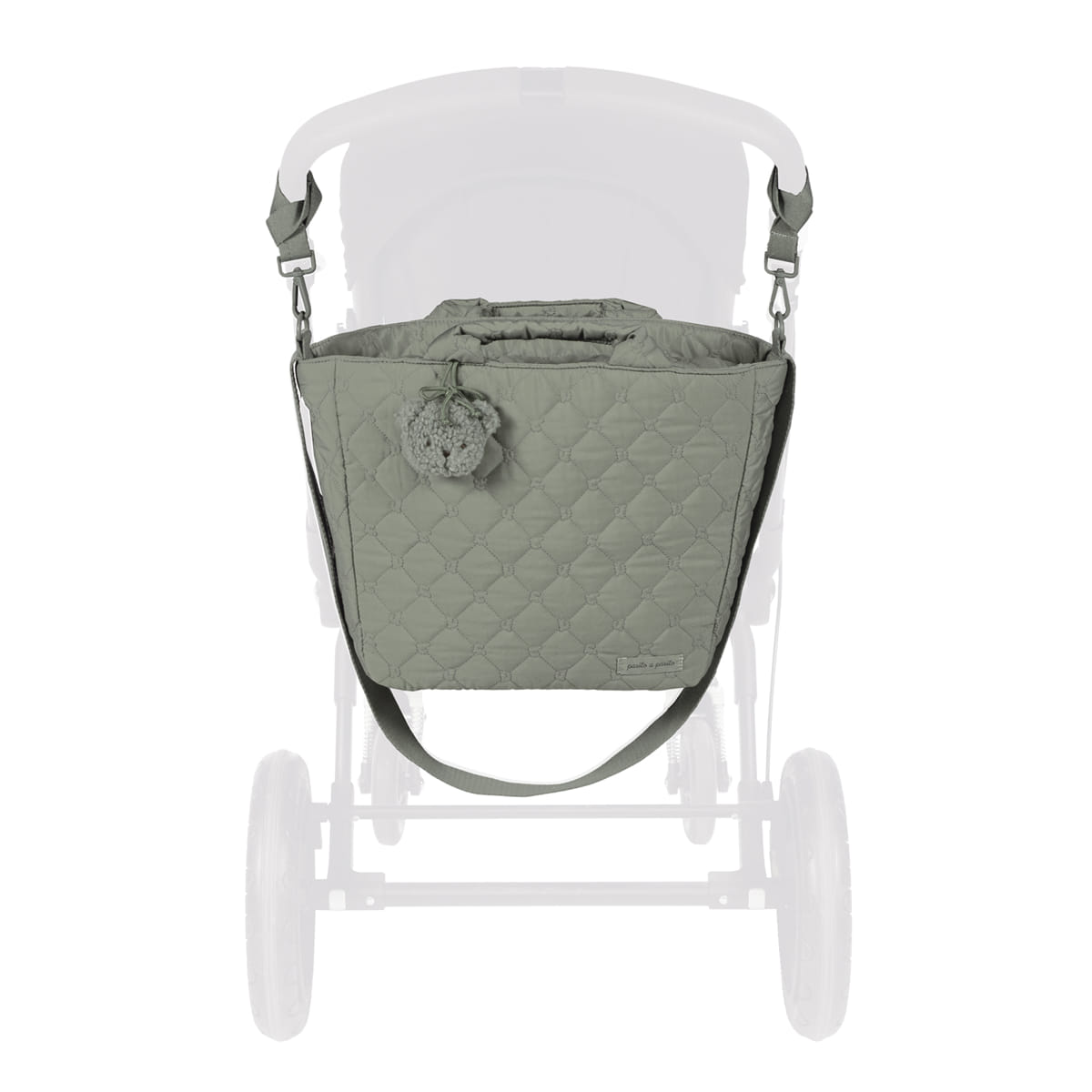 Bolsa Canastilla Paddington Verde - Pasito a Pasito