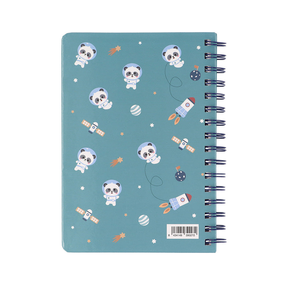 Libreta Escolar Pandas in Space - Tutete