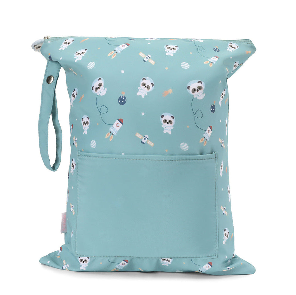 Bolsa Impermeable Grande Pandas in Space - Tutete
