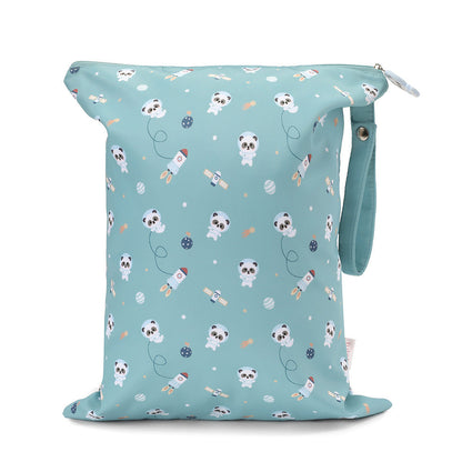 Bolsa Impermeable Grande Pandas in Space - Tutete