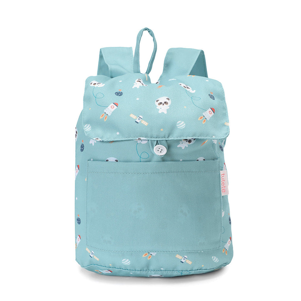 Mochila Tela Pequeña Pandas in Space - Tutete