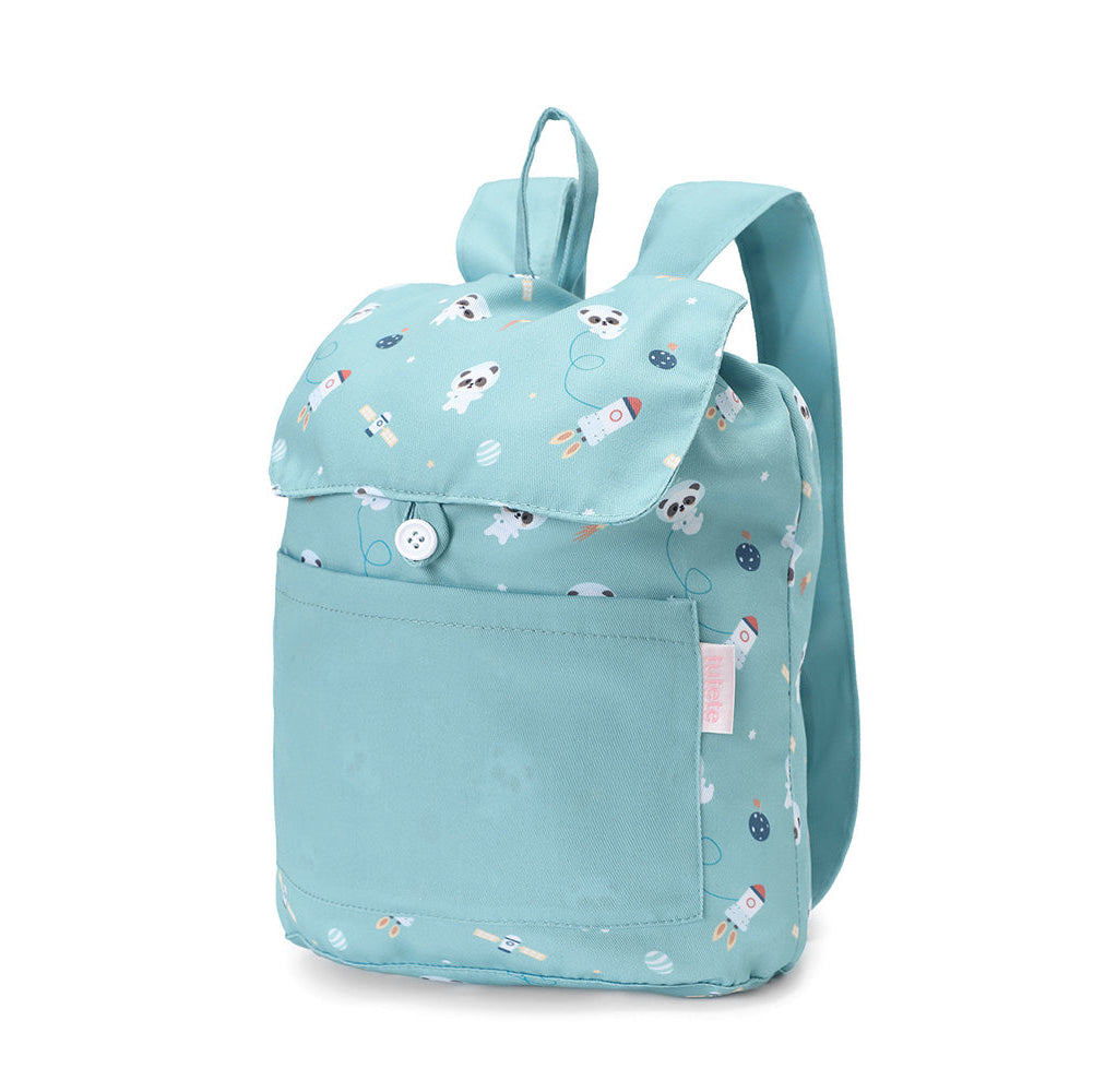 Mochila Tela Pequeña Pandas in Space - Tutete