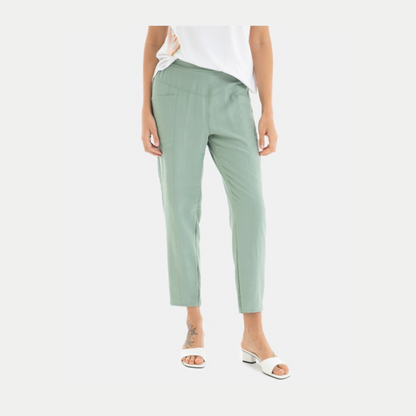 Pantalón recto verde - Massana