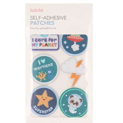 Set de Parches Textiles Autoadhesivos Space - Tutete
