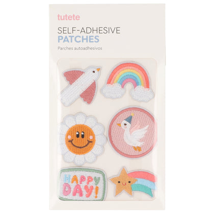 Set de Parches Textiles Autoadhesivos Happy Day - Tutete