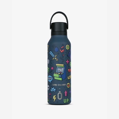 Botella Runbott Mii Retro Gamer Ocean - Pedro Baigorria 600ml