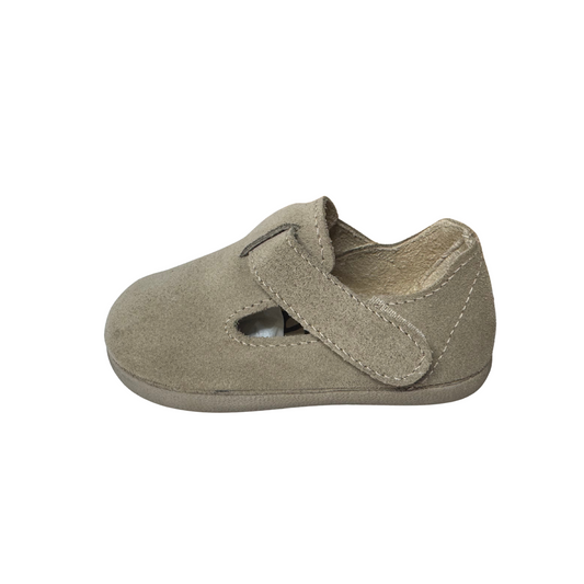 Pepito barefoot serraje X27 beige - Batilas
