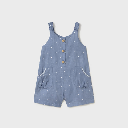 Peto corto lunares niña Mayoral