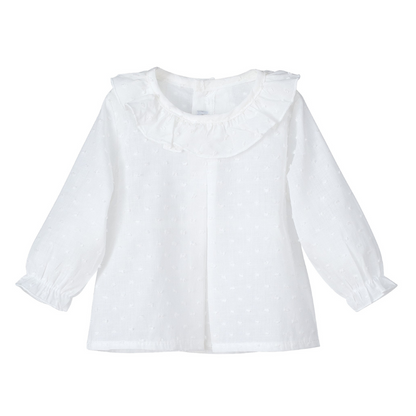 Camisa manga larga blanca plumeti - Calamaro