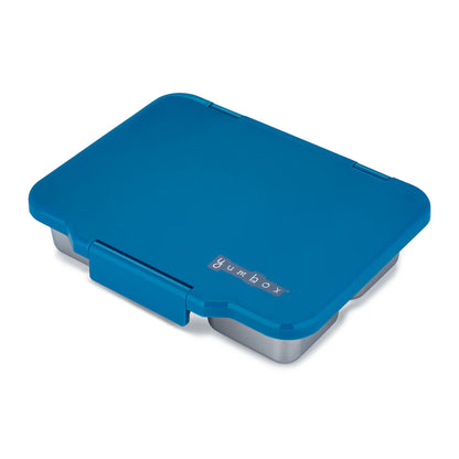 Caja Almuerzo Yumbox Pret Acero Azul 4C - Yumbox