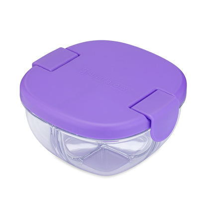 Bowl snack 3 compartimentos Purple - Yumbox