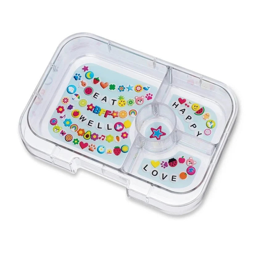 Caja almuerzo panino 4C Power Purple Friendship - Yumbox