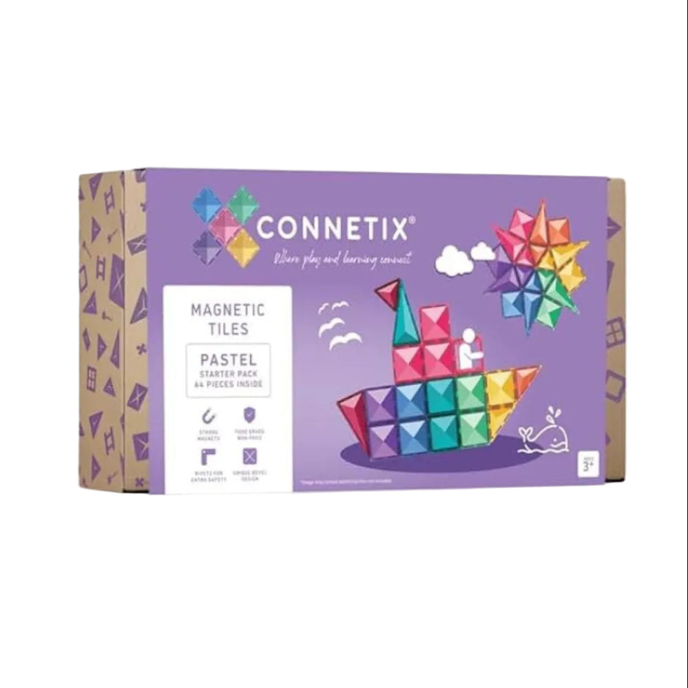 Pastel Starter Pack 64 pc - Connetix