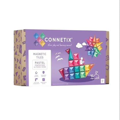 Pastel Starter Pack 64 pc - Connetix
