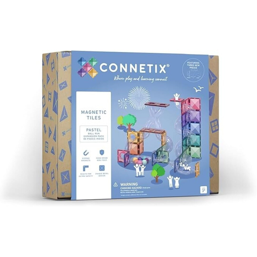 Pastel Ball Run Expansion Pack 80 pc - Connetix