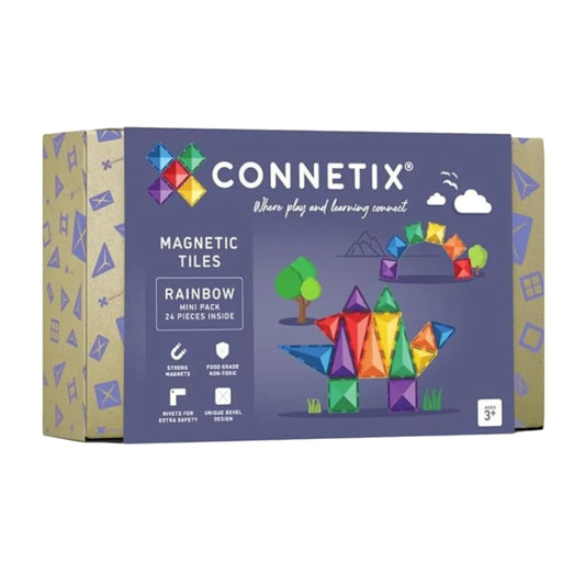 Rainbow Mini Pack 24 pc - Connetix