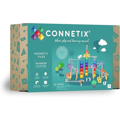 Rainbow Ball Run Pack 92 pc - Connetix